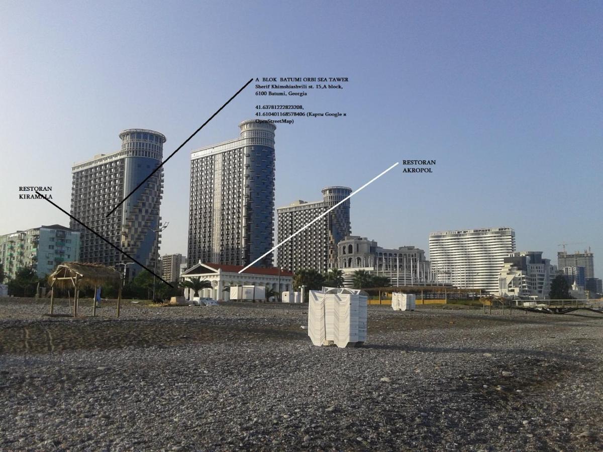 Batumi Orbi Sea Tawer Apartment Bagian luar foto